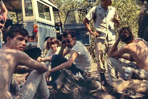 1966-04 D. Mckenzie, M. Meredith, C. Loving, J. Fish, E. Alexander near Los...